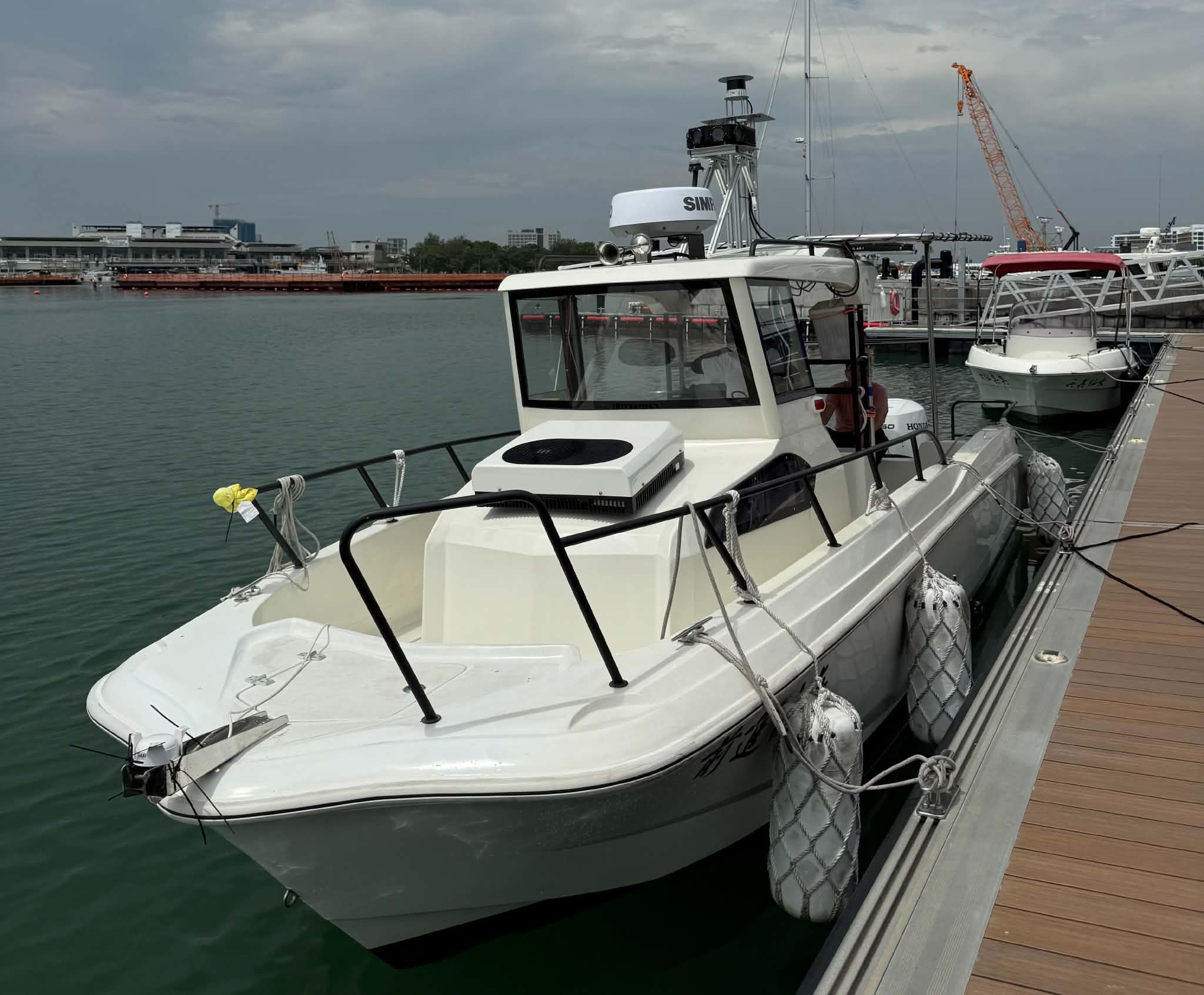 Multi-camera USV maritime perception